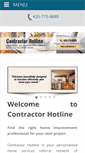 Mobile Screenshot of contractorhotline.net